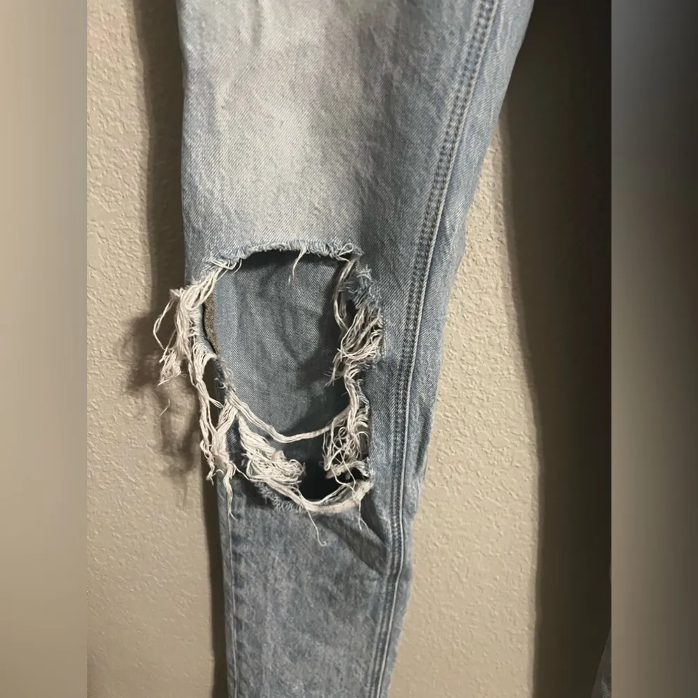 American Eagle Lightwashed Jeans Long - Image 5