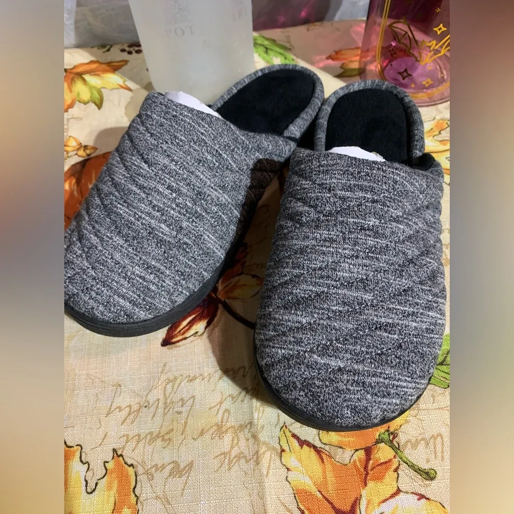 Gray Isotoner Slippers - Image 2