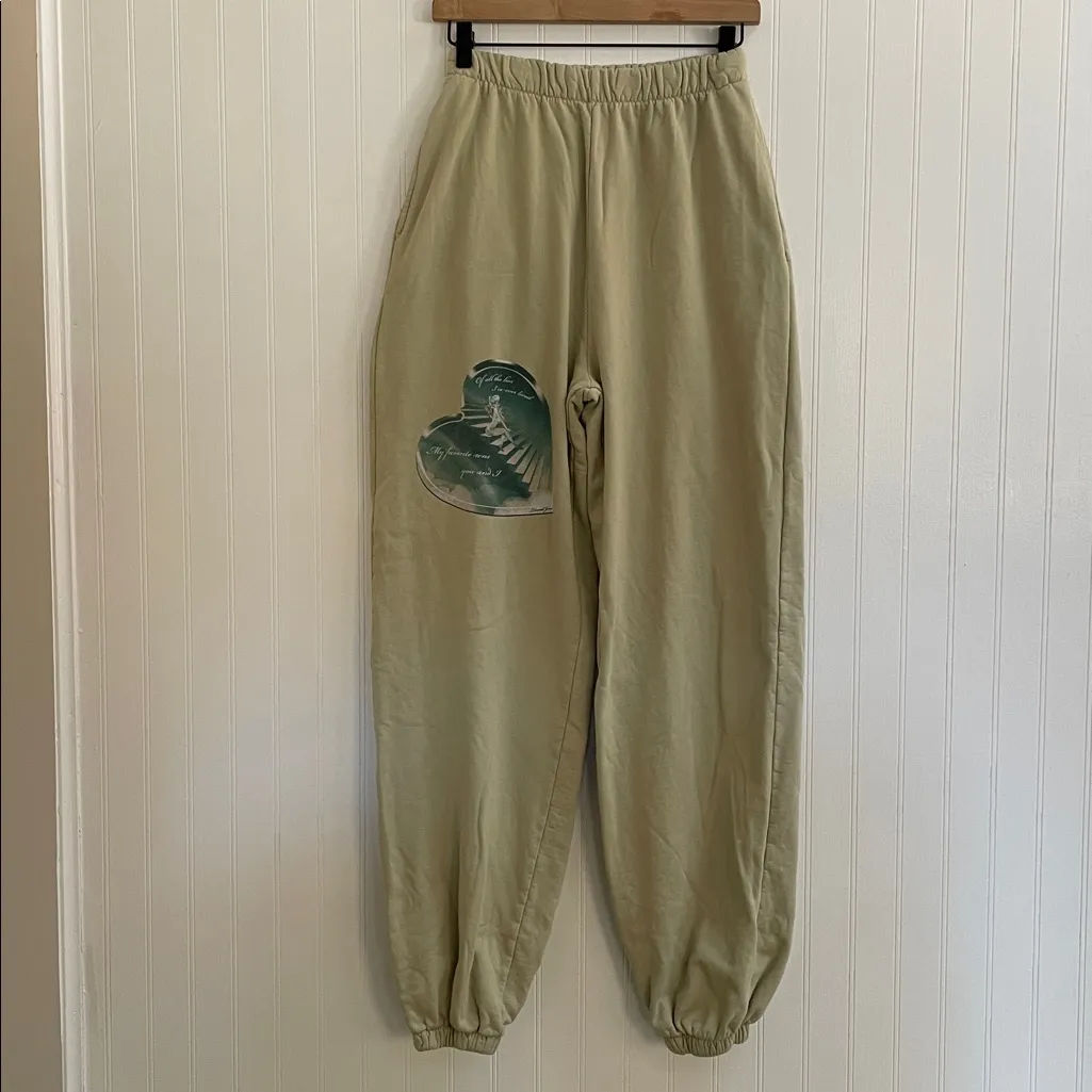 BOYS LIE Of All The Lies Sweatshirt + Sweatpants Outfit Set in Urban Olive O/S S - Image 10