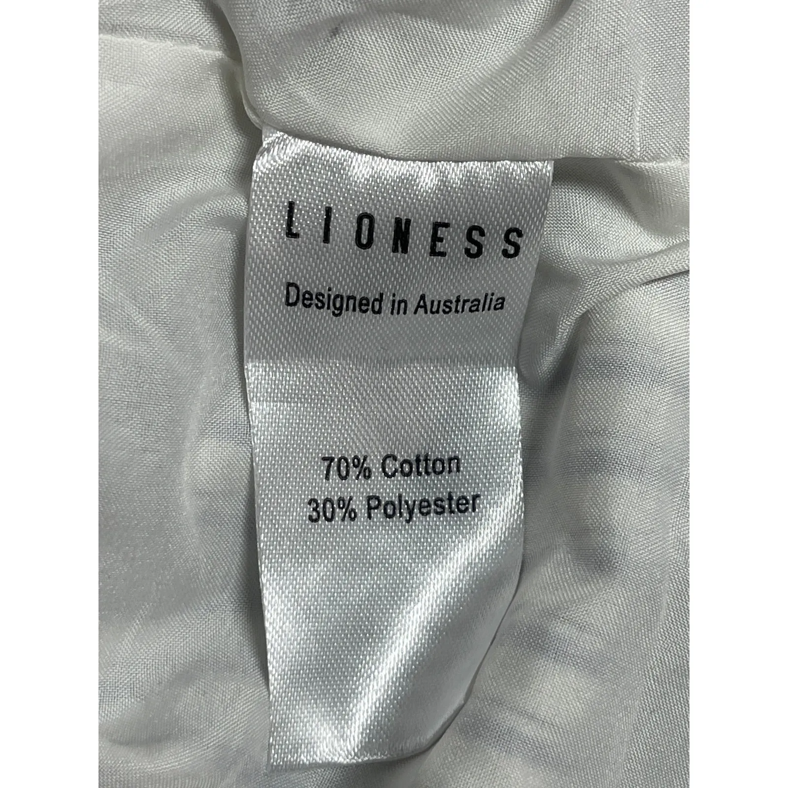 NEW Lioness Cobain White Striped Sleeveless Corset Cami Camisole Tank Top Size M - Image 5