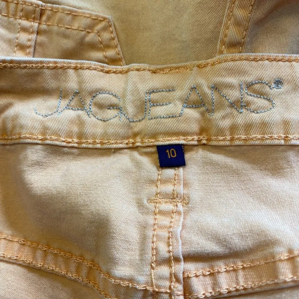 Jag Jeans Shorts 10 Orange Relaxed Fit‎ Pockets Stretch Mid Rise 6" Inseam - Image 8