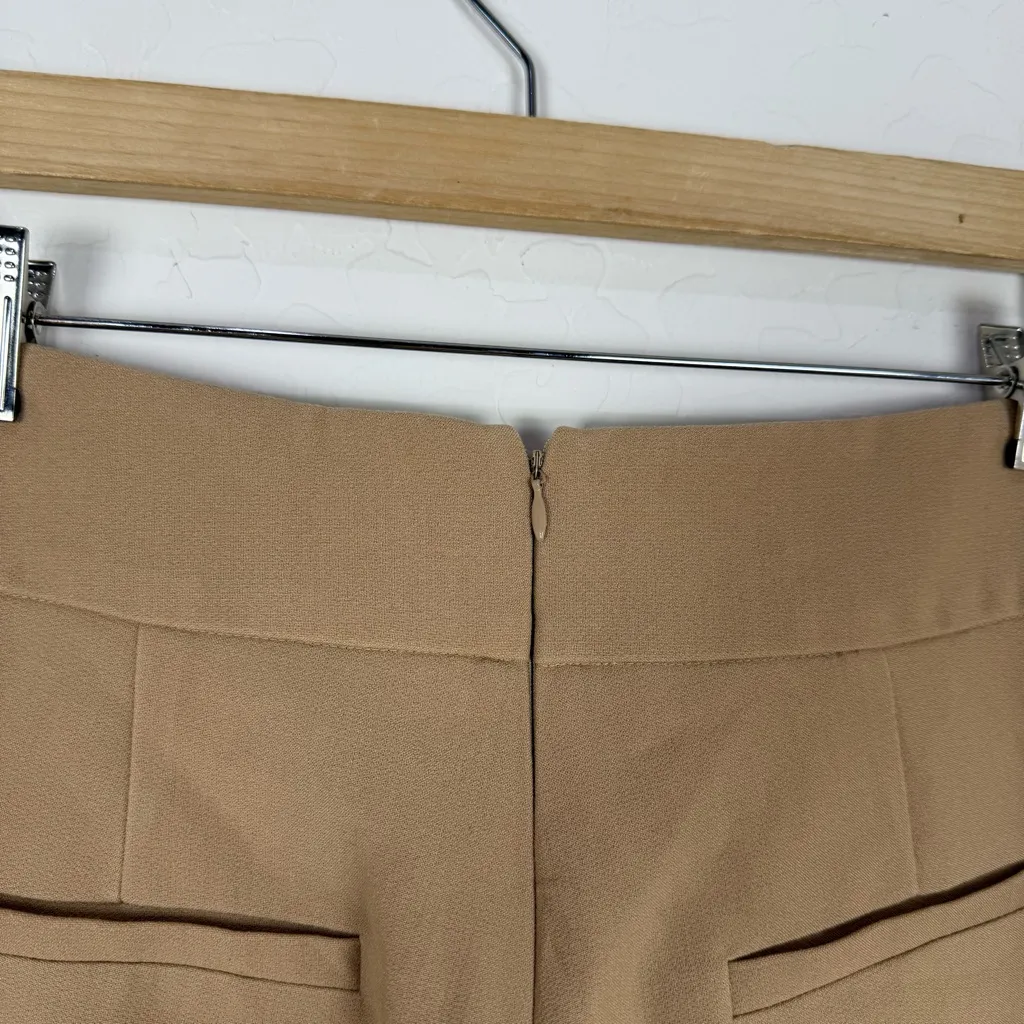 Odd Muse The Ultimate Muse Straight Leg Trousers in Camel Tan Size L - Image 11