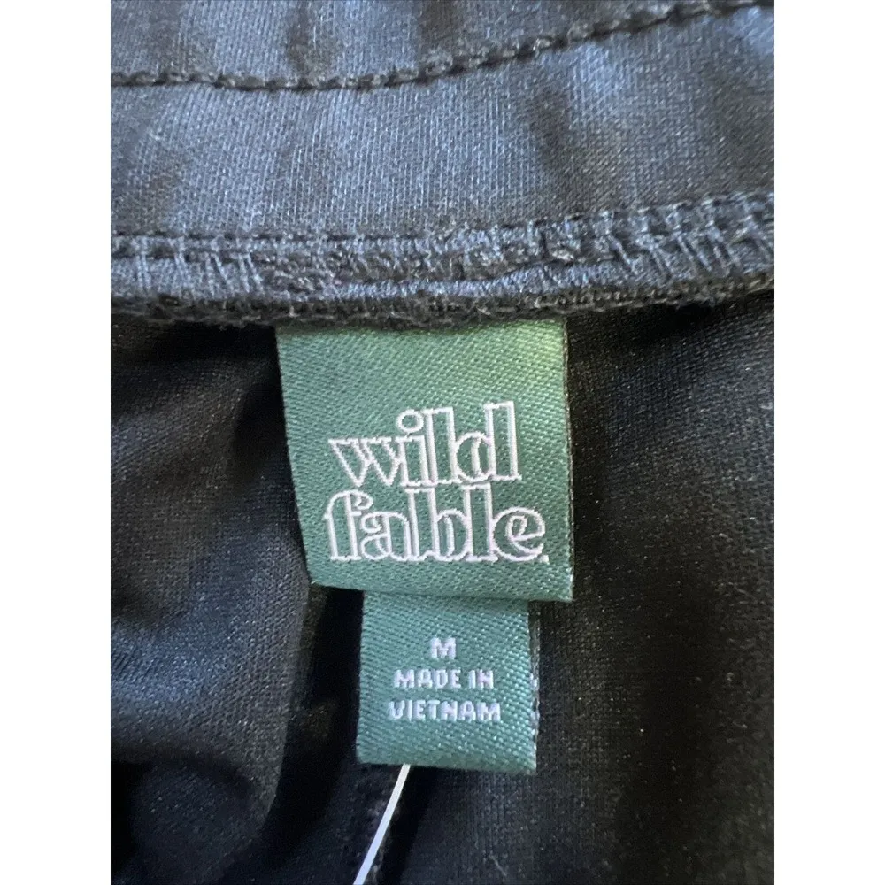 Wild Fable High-Rise Track Pants  Red Black White Women's M NWT - Image 3