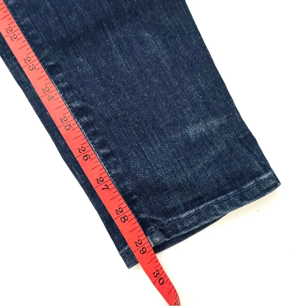 MOTHER The Pixie Skinny Button Fly Denim Jeans in Echoes Size 27 Blue - Image 12