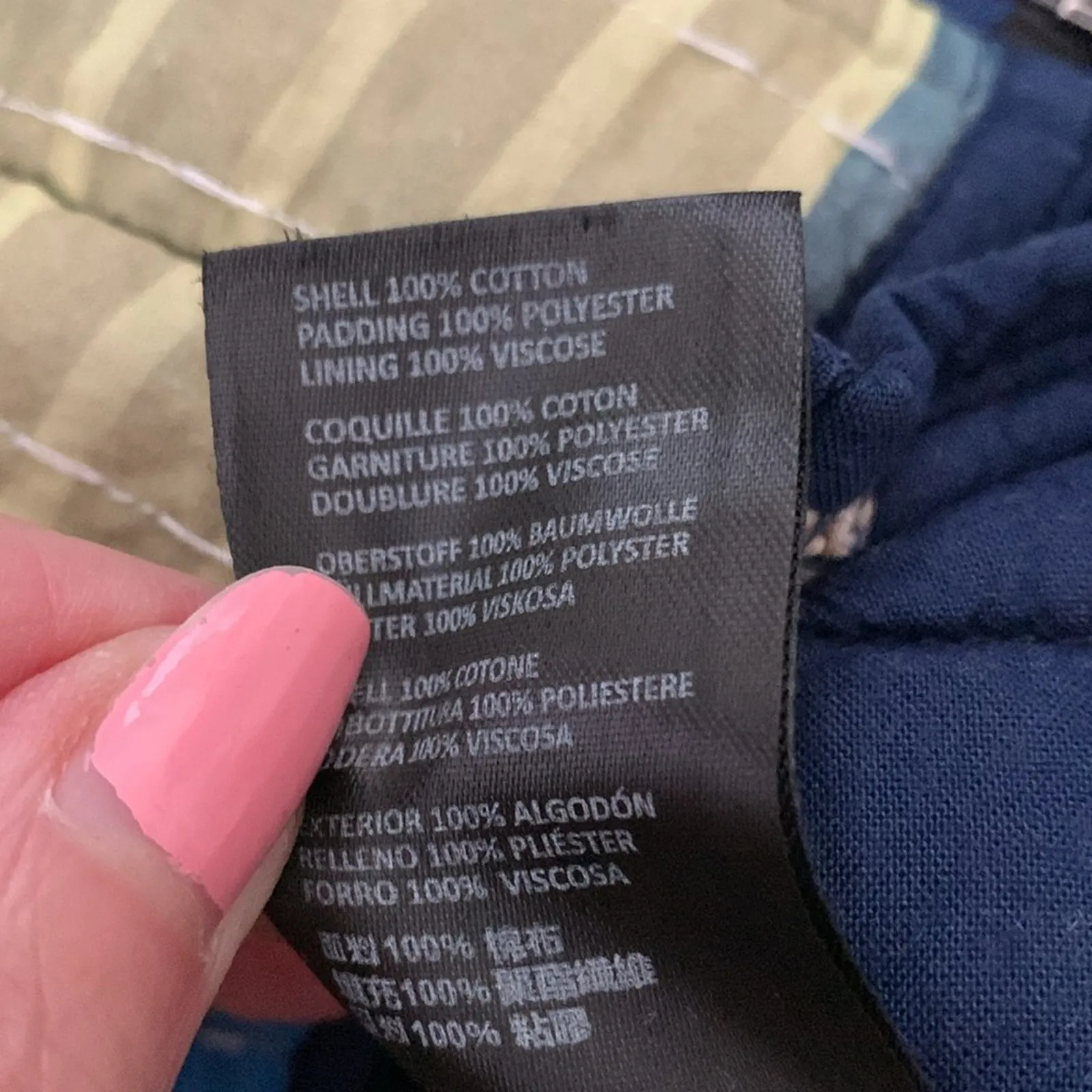 Free People Madras Plaid Kantha Quilted Dolman Bomber Jacket - Image 5