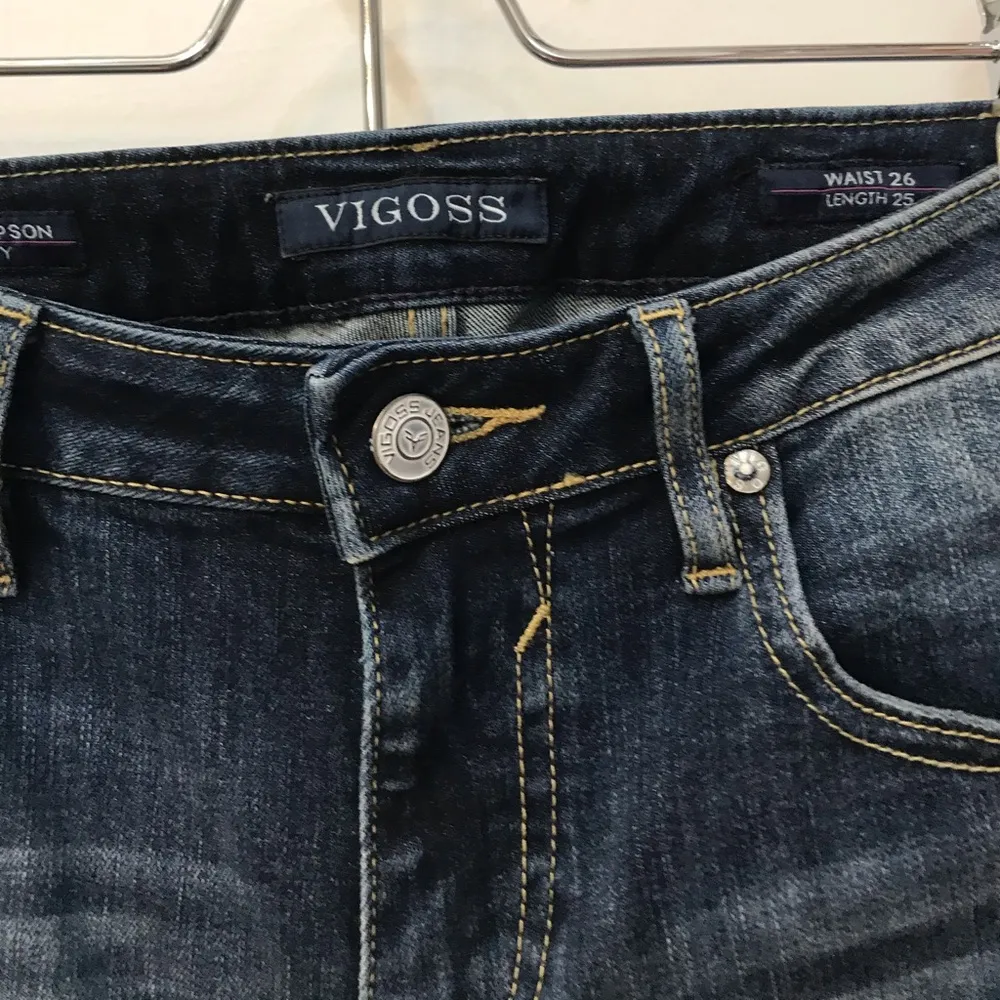 Distressed Vigoss distressed Jeans sz 26 - Image 5