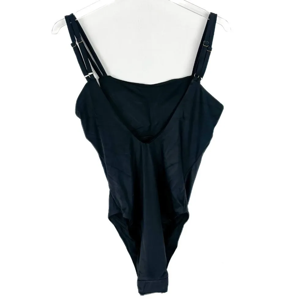 NWT Andie Swim The Rockaway One Piece Swimsuit Flat Black Size Large L NEW - Image 8