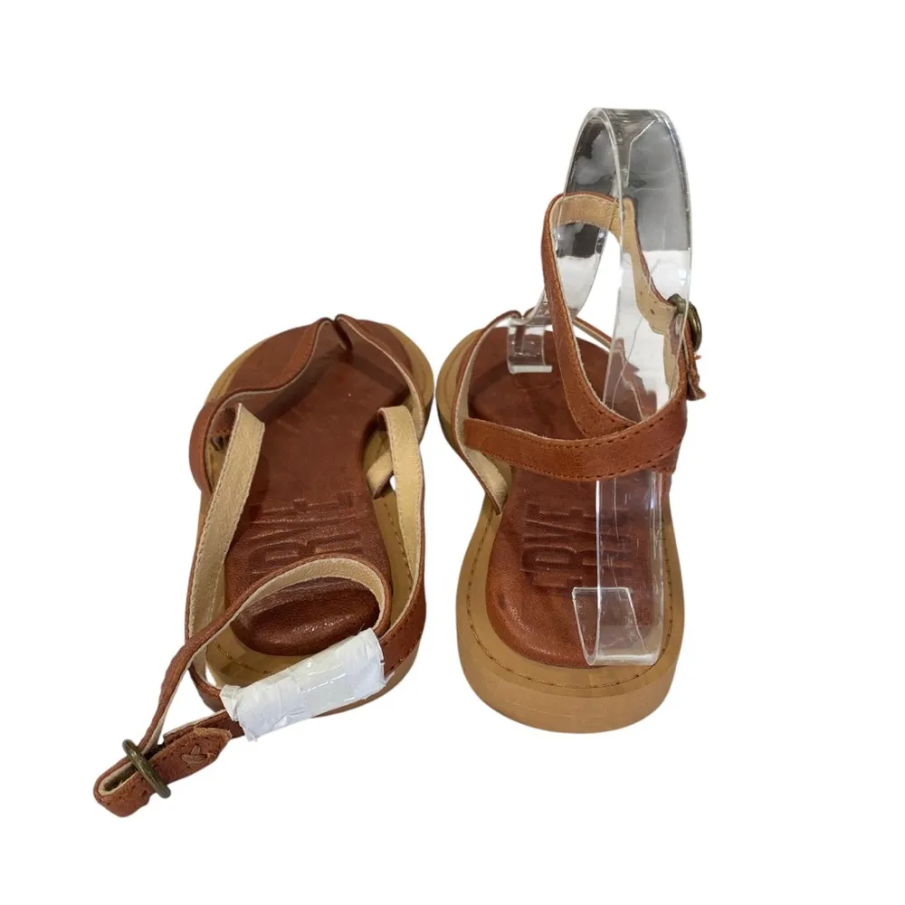 FRYE Faye Ankle wrap Leather Sandals NEW Size 6 - Image 4