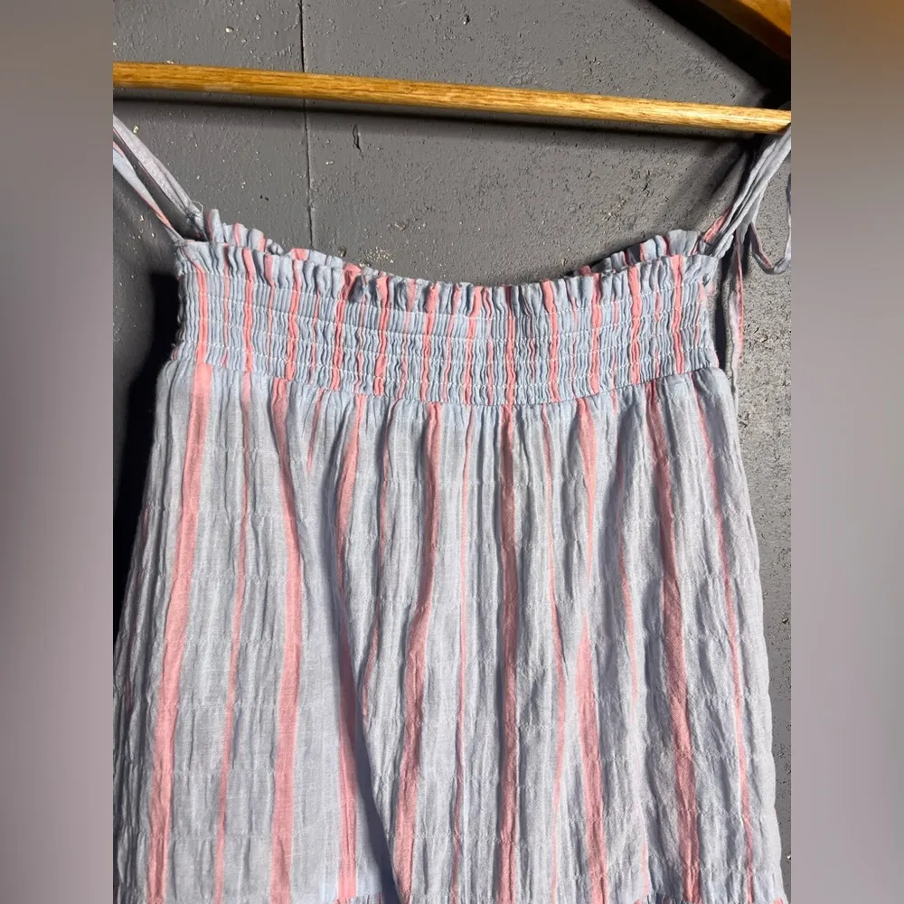 Anthopologie Maeve Striped Top Tiered Sleeveless in size Small - Image 7