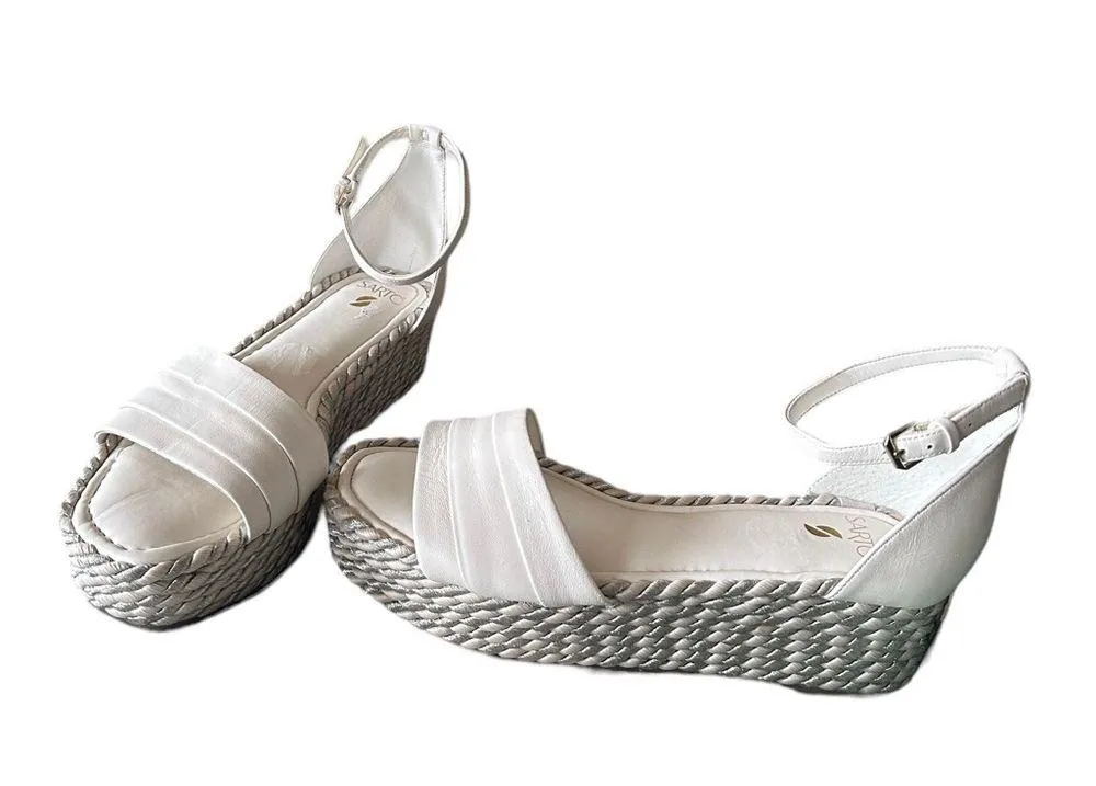 NEW SARTO by Franco Sarto A-Via Espadrille Platform Wedge Sandal - Image 6