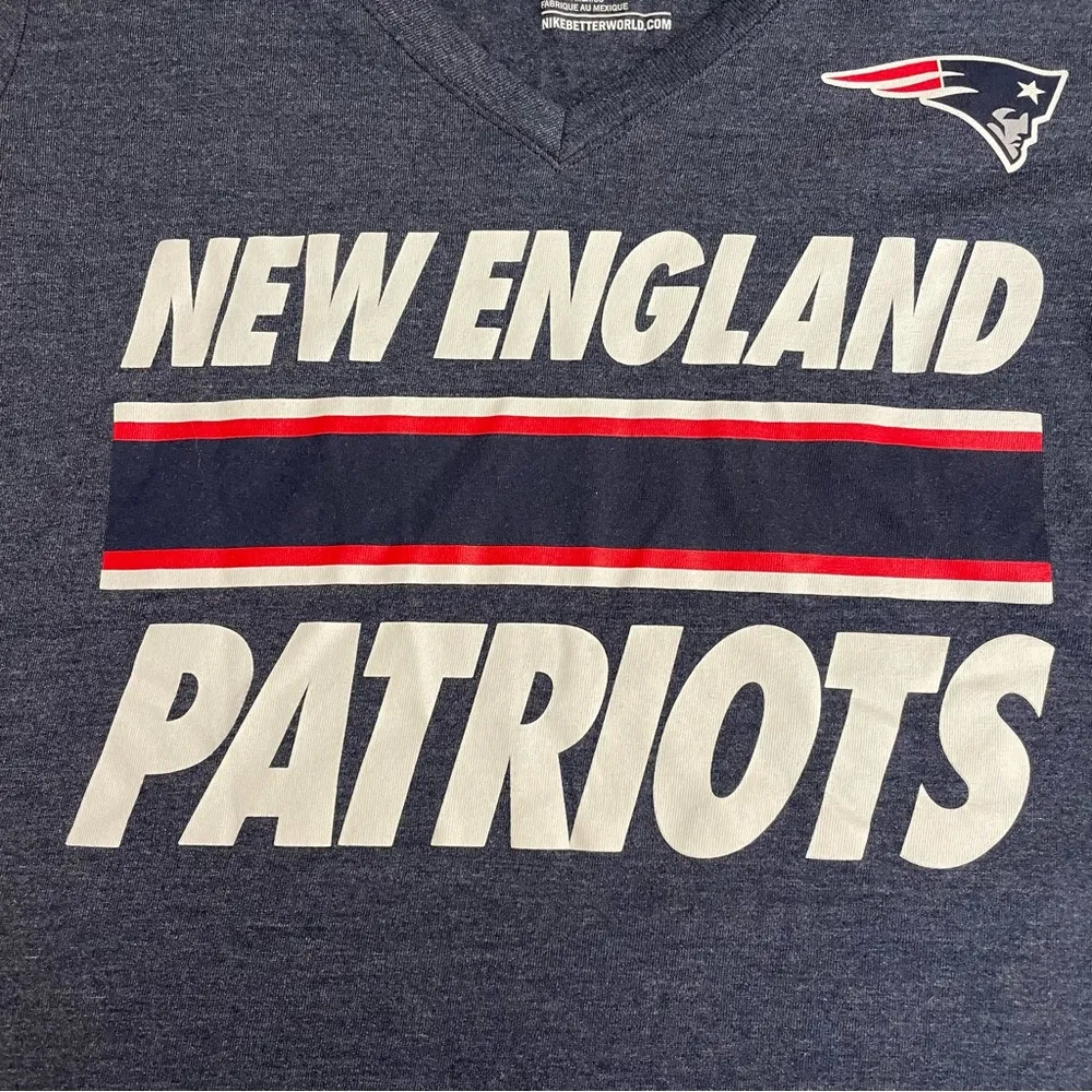 Nike New England Patriots Short Sleeve Tee - Image 7