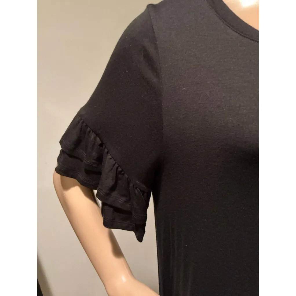 Woman’s Cynthia Rowley Black Dress 1X Pre-Owned StyleRN59478 - Image 4