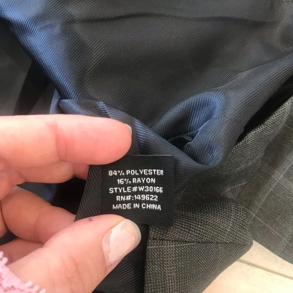 Walter Baker NY Plaid Blazer Zippers Sz S - Image 7