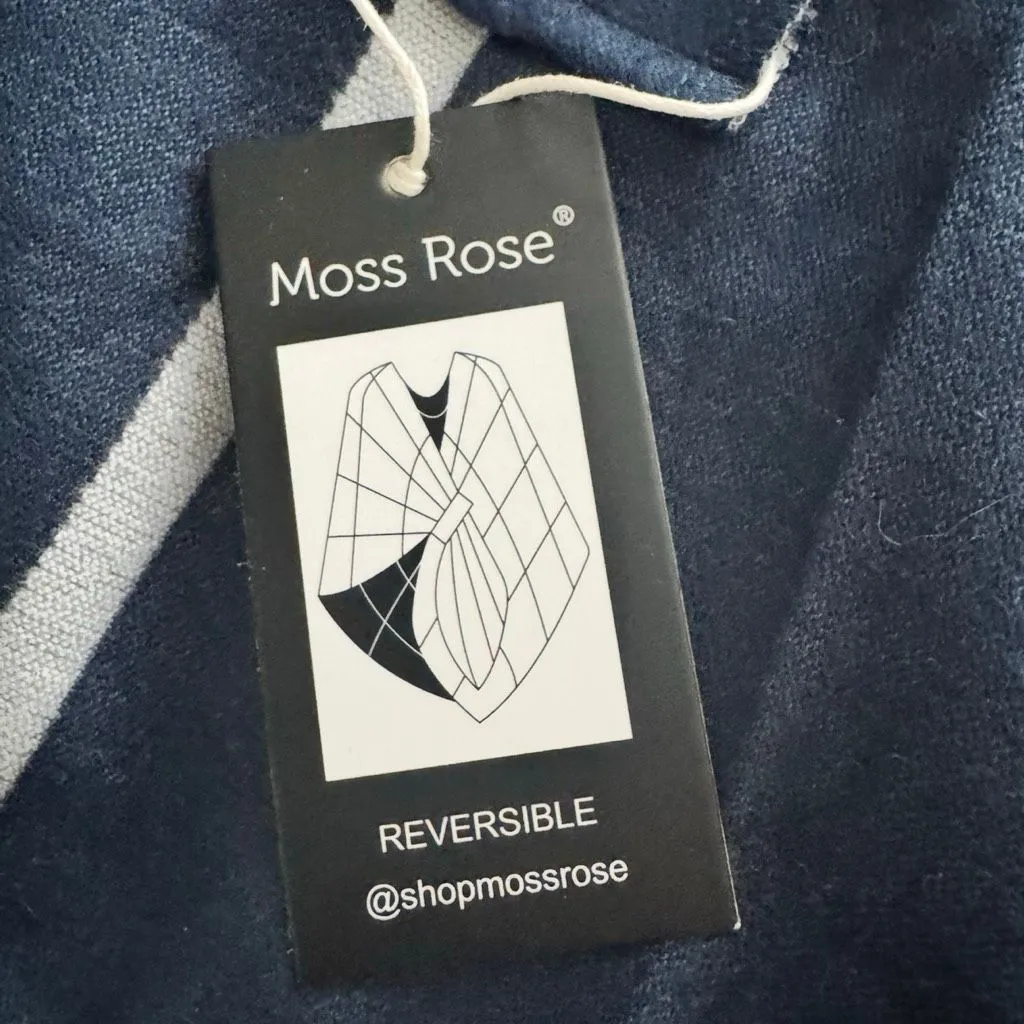 Moss Rose Reversible Kimono Wrap – One Size - Image 4
