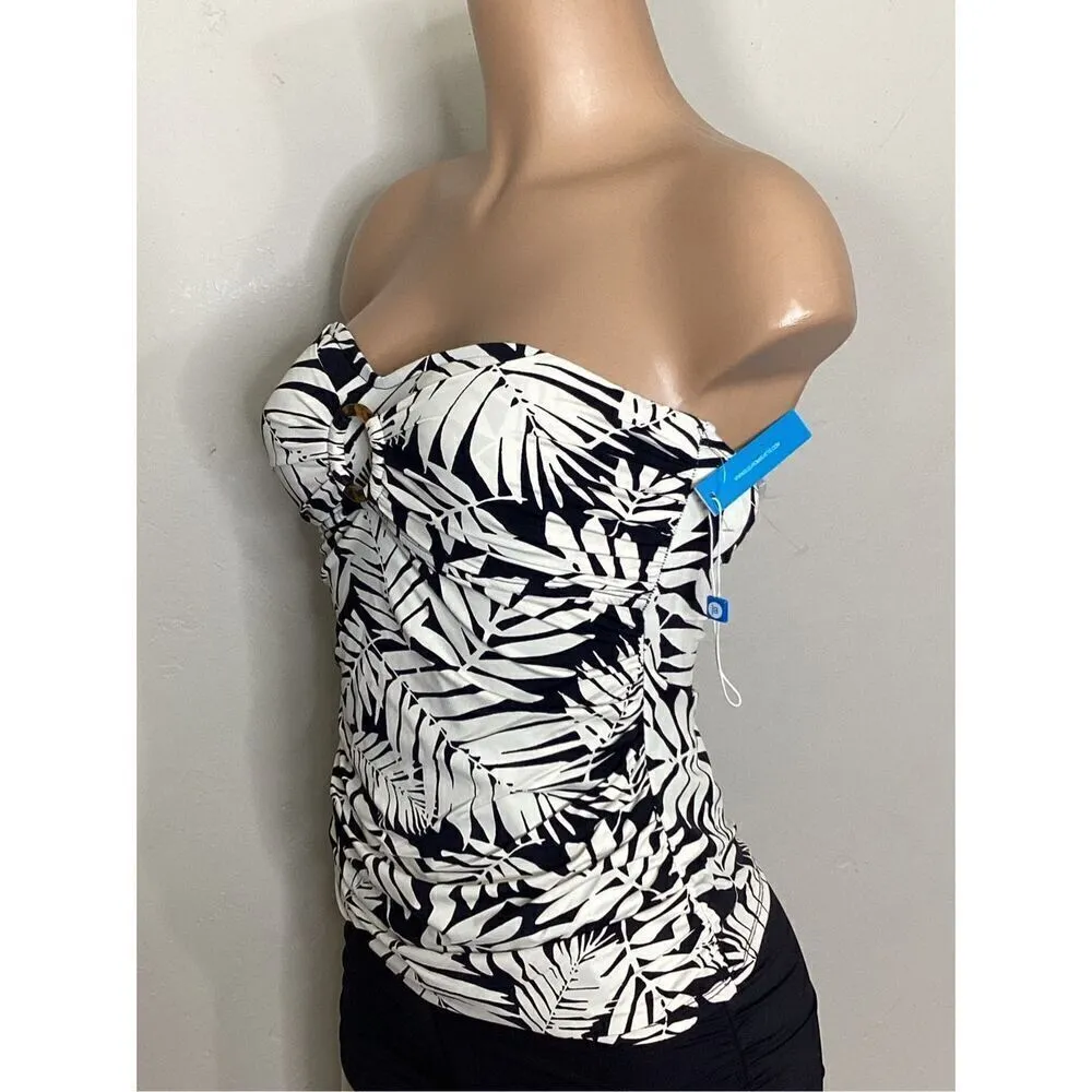 New. Bleu Rod Beattie fern tankini top. Size 14. Retails $91 - Image 6