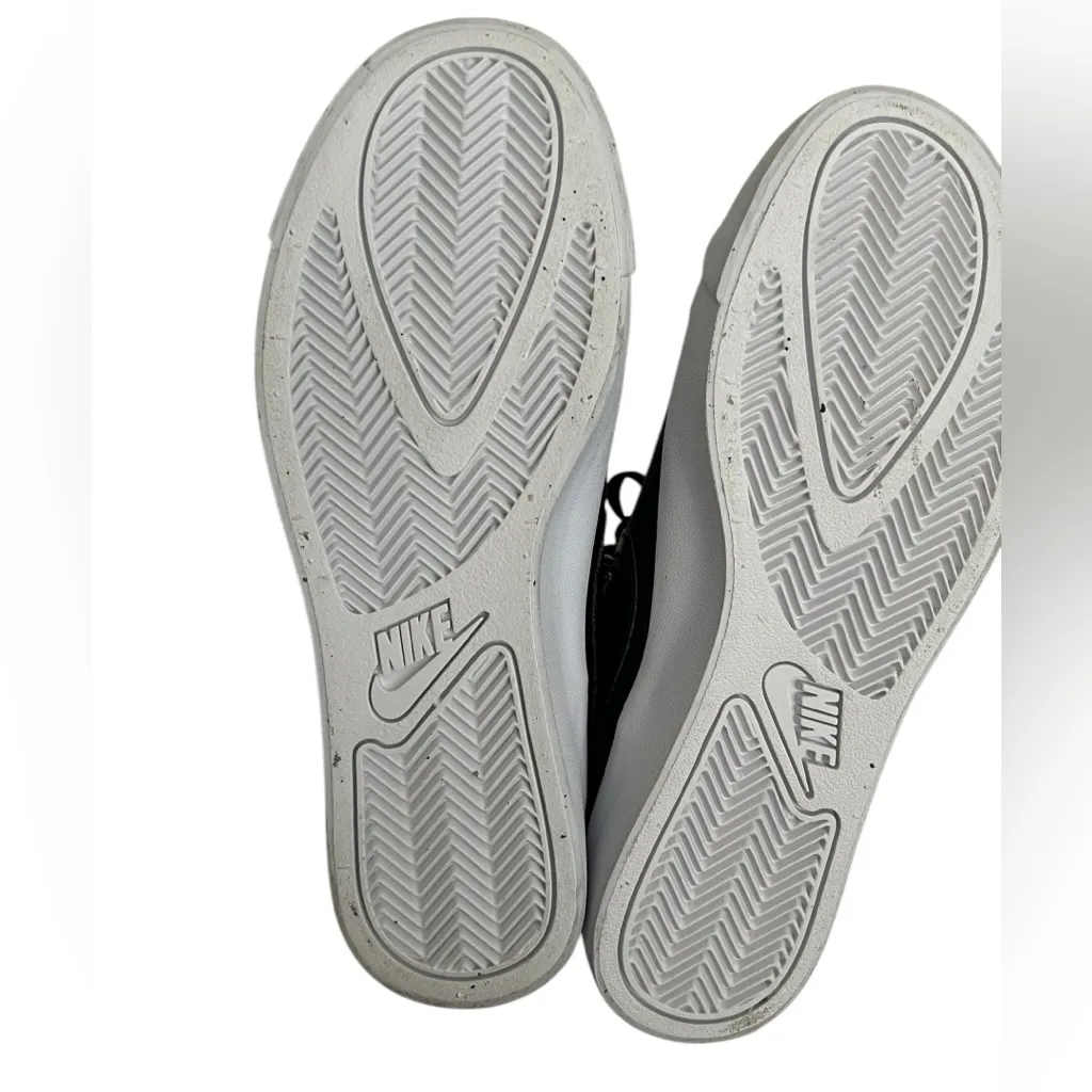 Nike  Black  Athletic low dunk Sneakers iridescent swoosh - Image 4