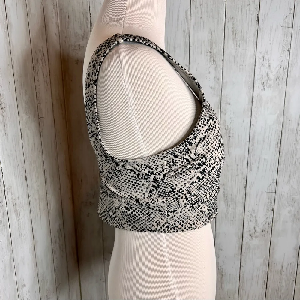 All in Motion Snakeskin Print Bikini Top - Image 3