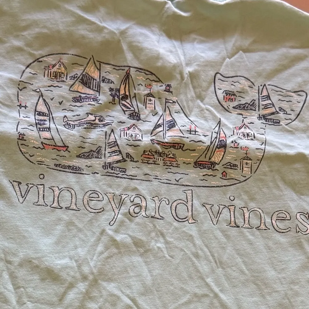 Vineyard Vines Mint Green Pocket Tee size S big - Image 13