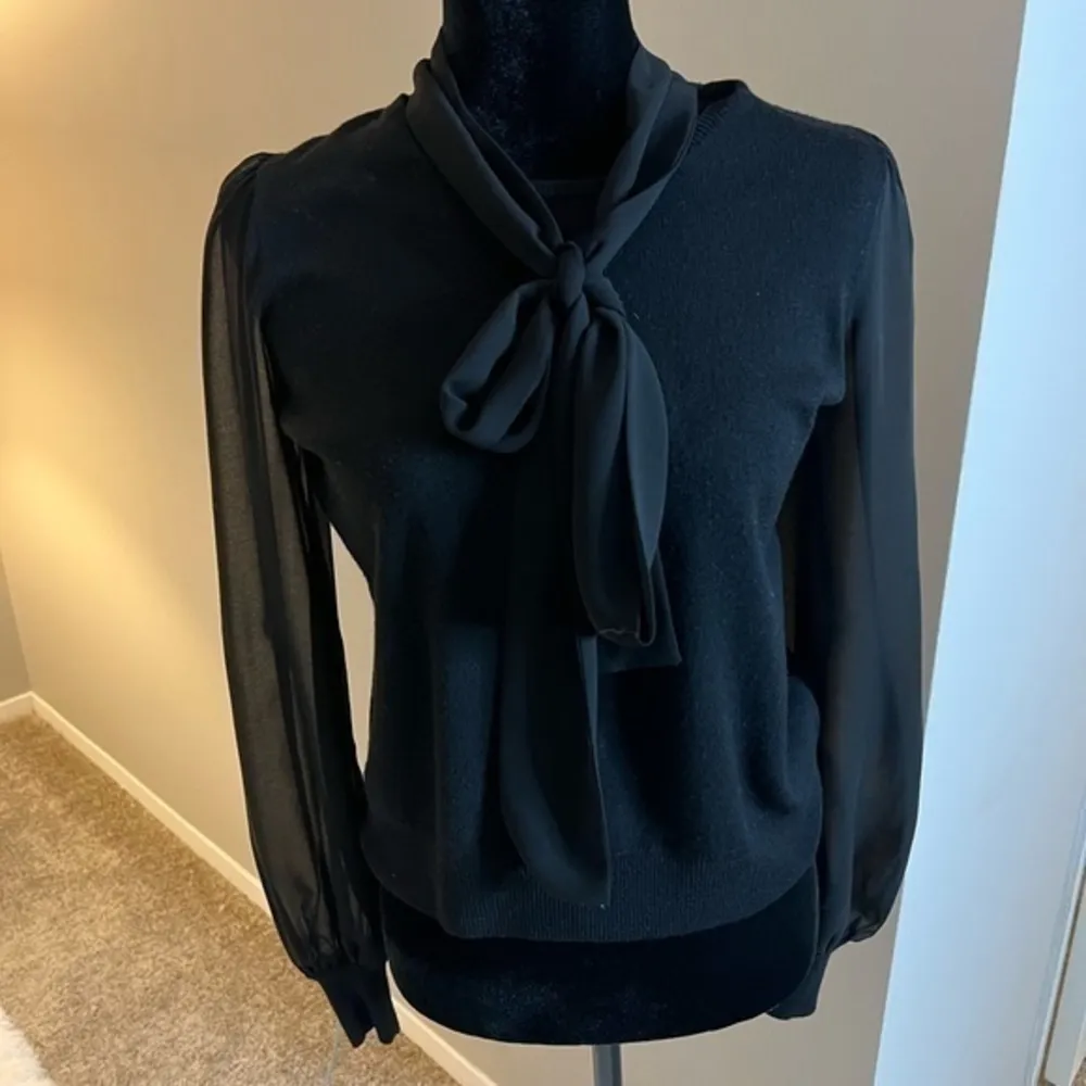 Generation love merino wool sheer sleeve sweater‎ - Image 7