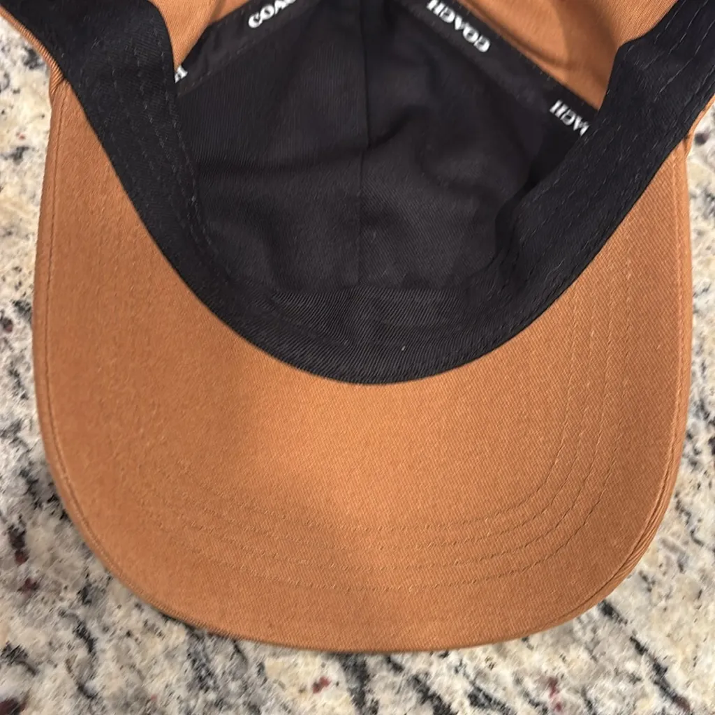 Coach brown adjustable Baseball Cap - Image 7