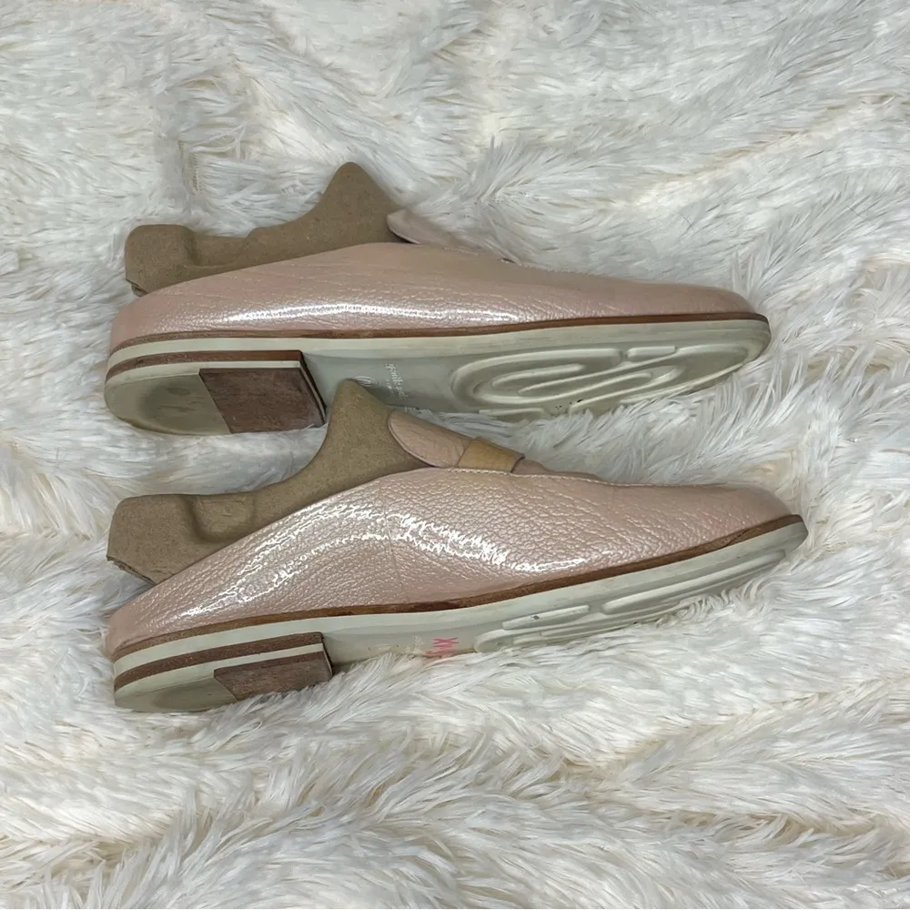 Everett Slip-On Mule Loafers Pink - Image 8