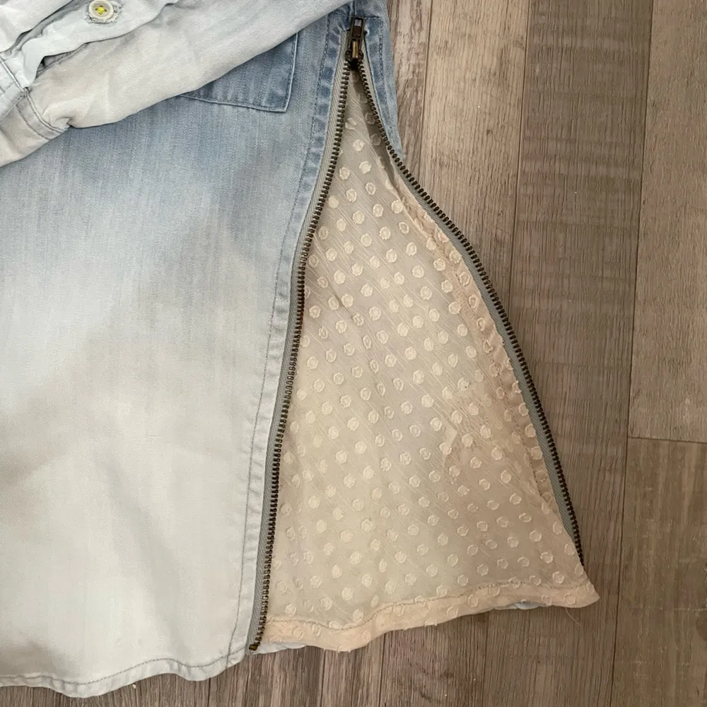 Anthropologie Holding Horses Women’s Ombre Dye button up long sleeved shirt. Sz0 - Image 8