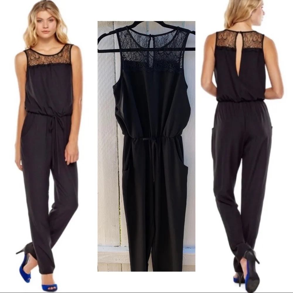 City Triangles Lace Jumpsuit‎ - Image 2