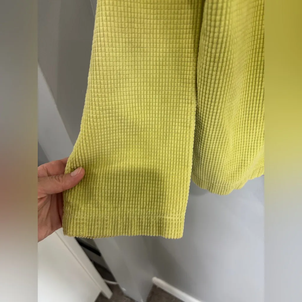 Bryn Walker Cotton Corduroy Waffle Shirt Jacket Size Small Button Up Shacket - Image 6