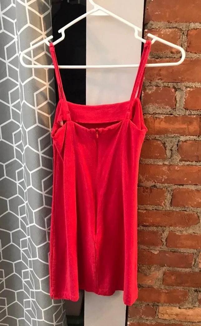Red Mini Dress From Australia Size 2 - Image 2