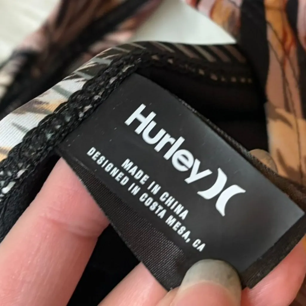 Hurley Swimsuit Tropical Floral One Piece Women's XL - Image 6