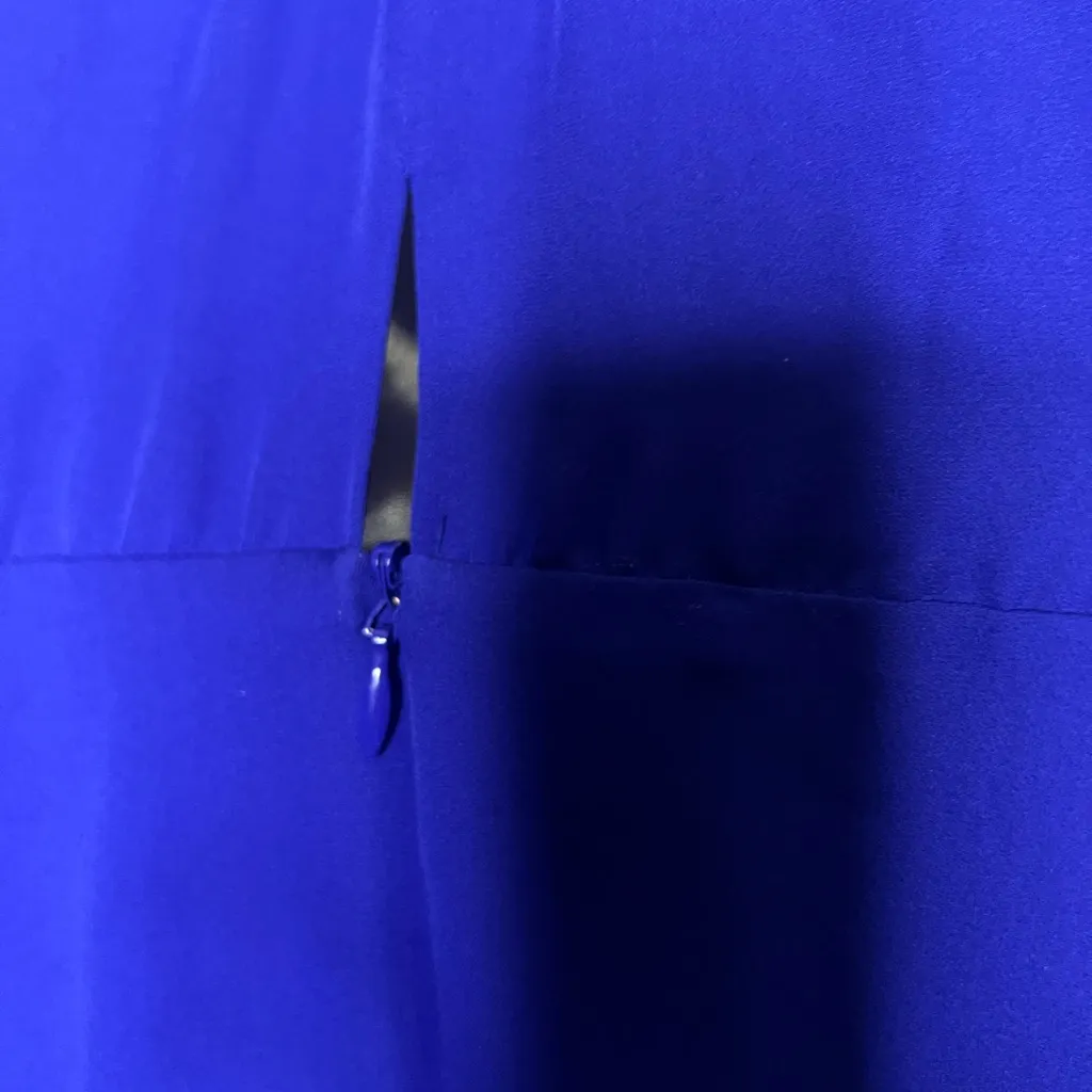 Mason blue silk mini size 0 NWT cocktail party formal date night sexy - Image 8