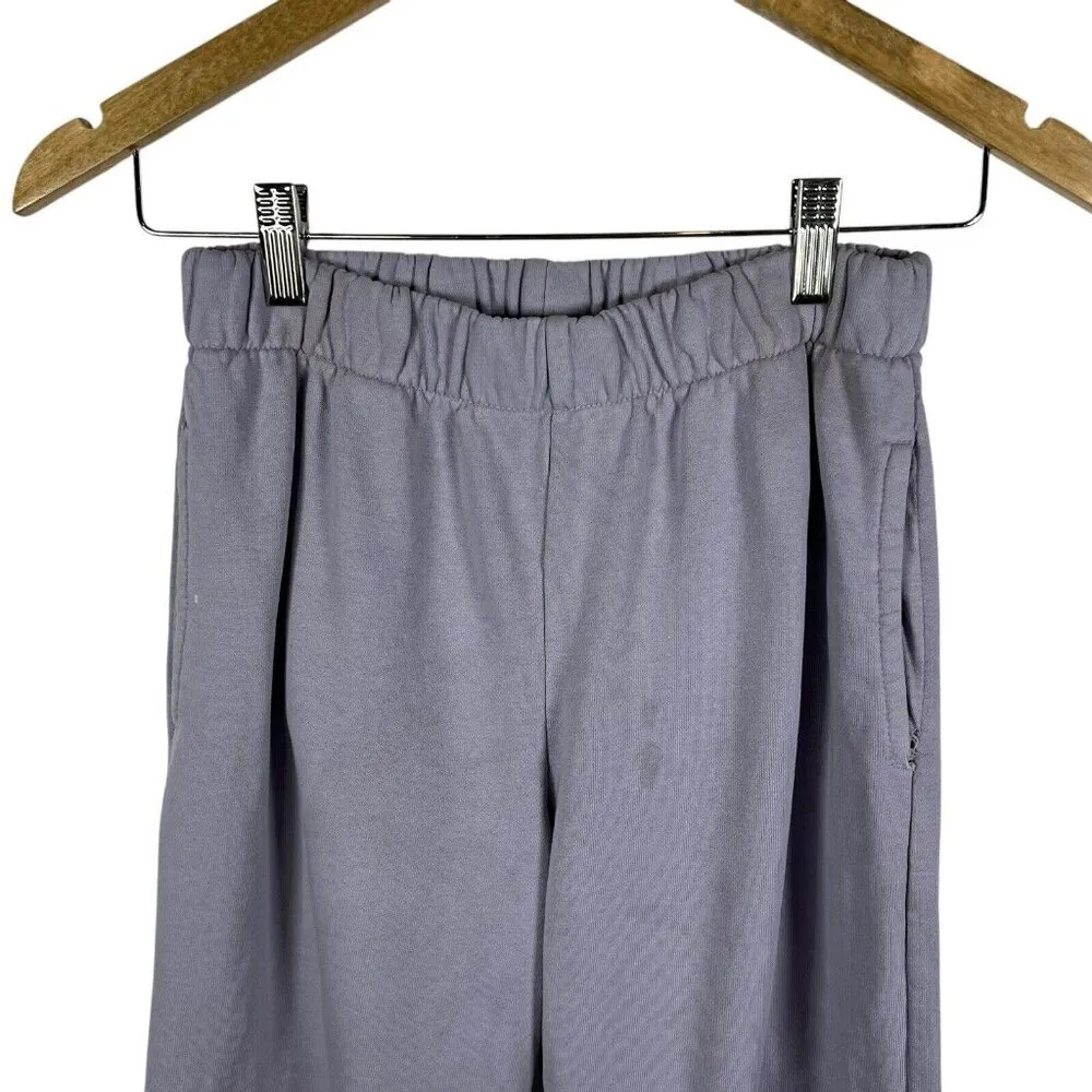 Brandy Melville California‎ Sweatpants Womens One Size Purple Joggers *flawed* - Image 2