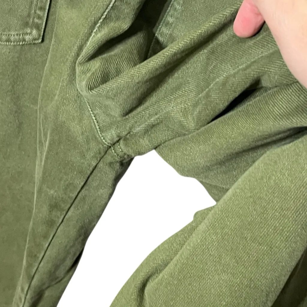 Alex Mill x Claire Saffitz Green Cotton Overalls Women’s Small Utility Workwear - Image 9