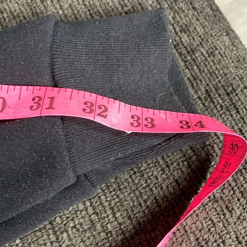 Vintage Halloween Puff Paint Sweatshirt with Cat & Pumpkins Size XL - Image 11