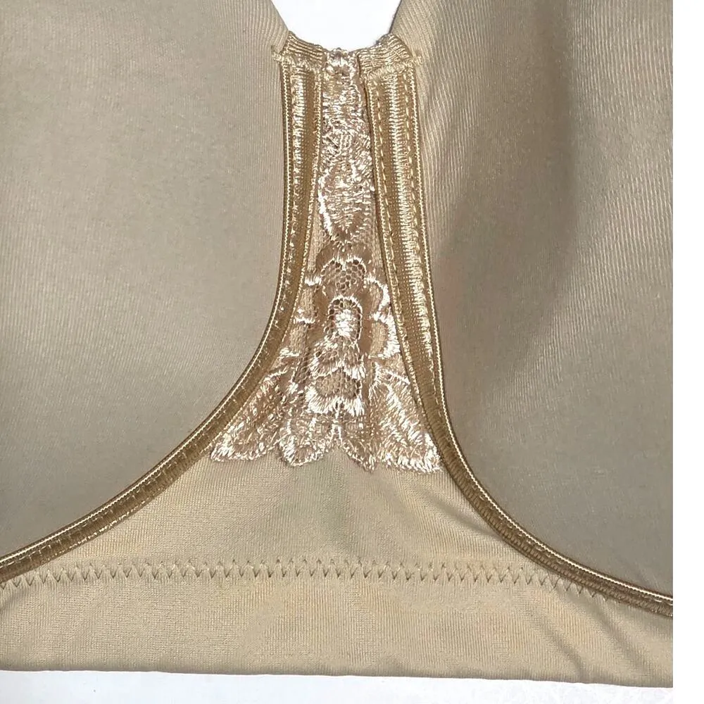 Vanity Fair Full Figure Beauty Back Smoother Wireless Bra 71380 Neutral 42DD - Image 5