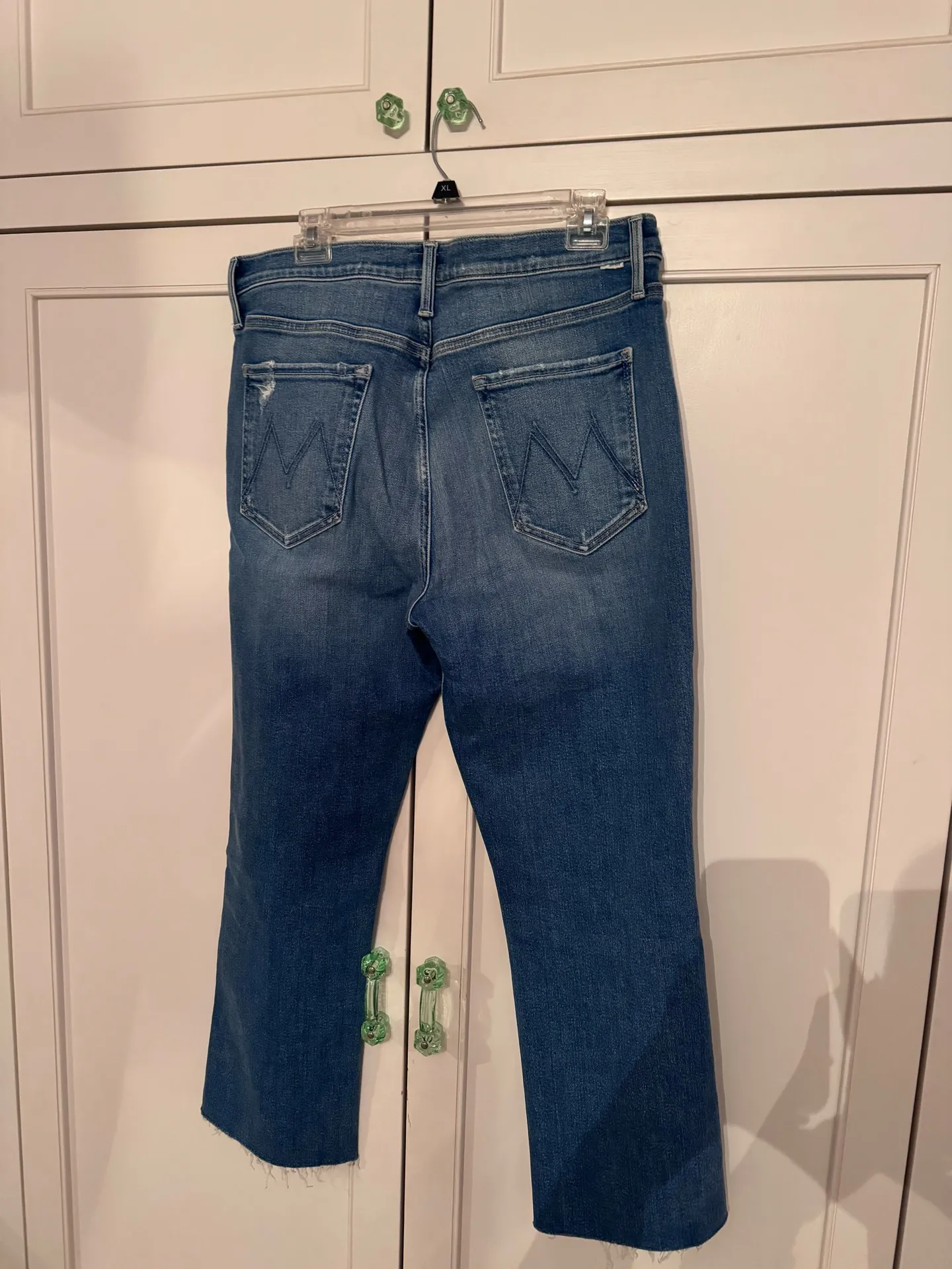 MOTHER Denim Jeans The Tripper Ankle Fray - Image 3