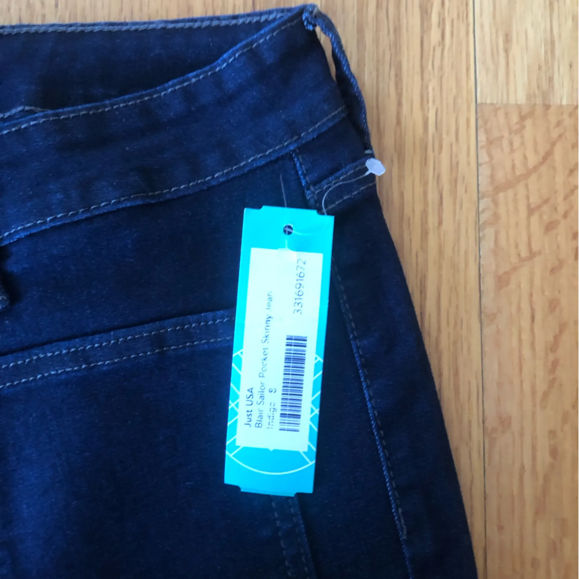 NWT Just USA Blair Sailor pocket skinny jeans - Image 5