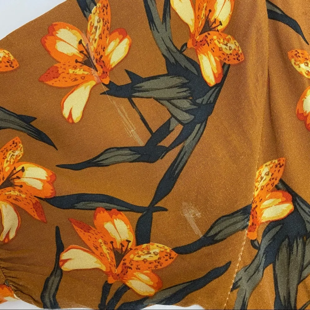 L*Space Dolce Wide Leg Jumper Jumpsuit: Love Song Floral Print Boho Bohemian - Image 12