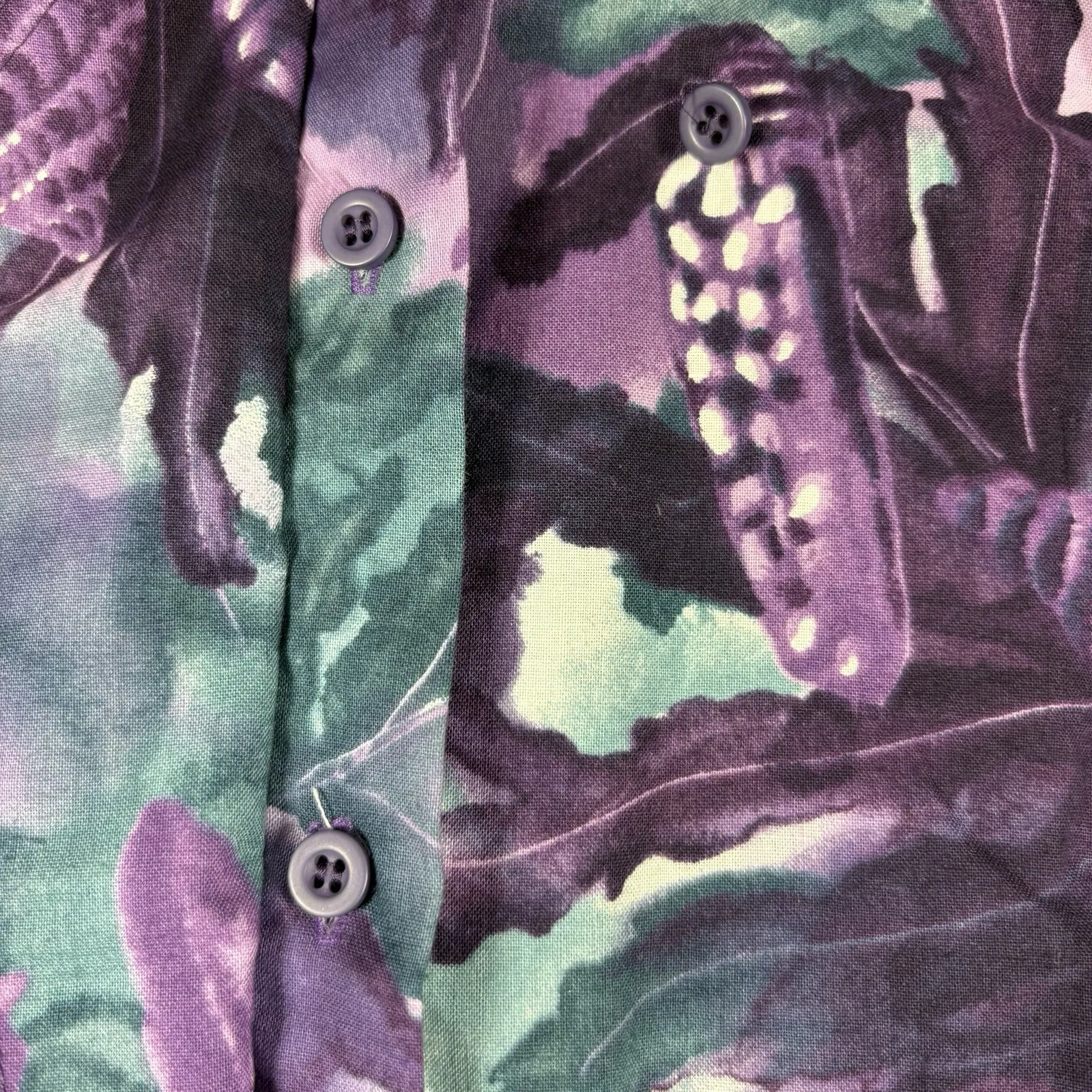 Vintage Roper‎ Shirt Womens All Over Print M Western Button Long Sleeve Made USA Size M - Image 4