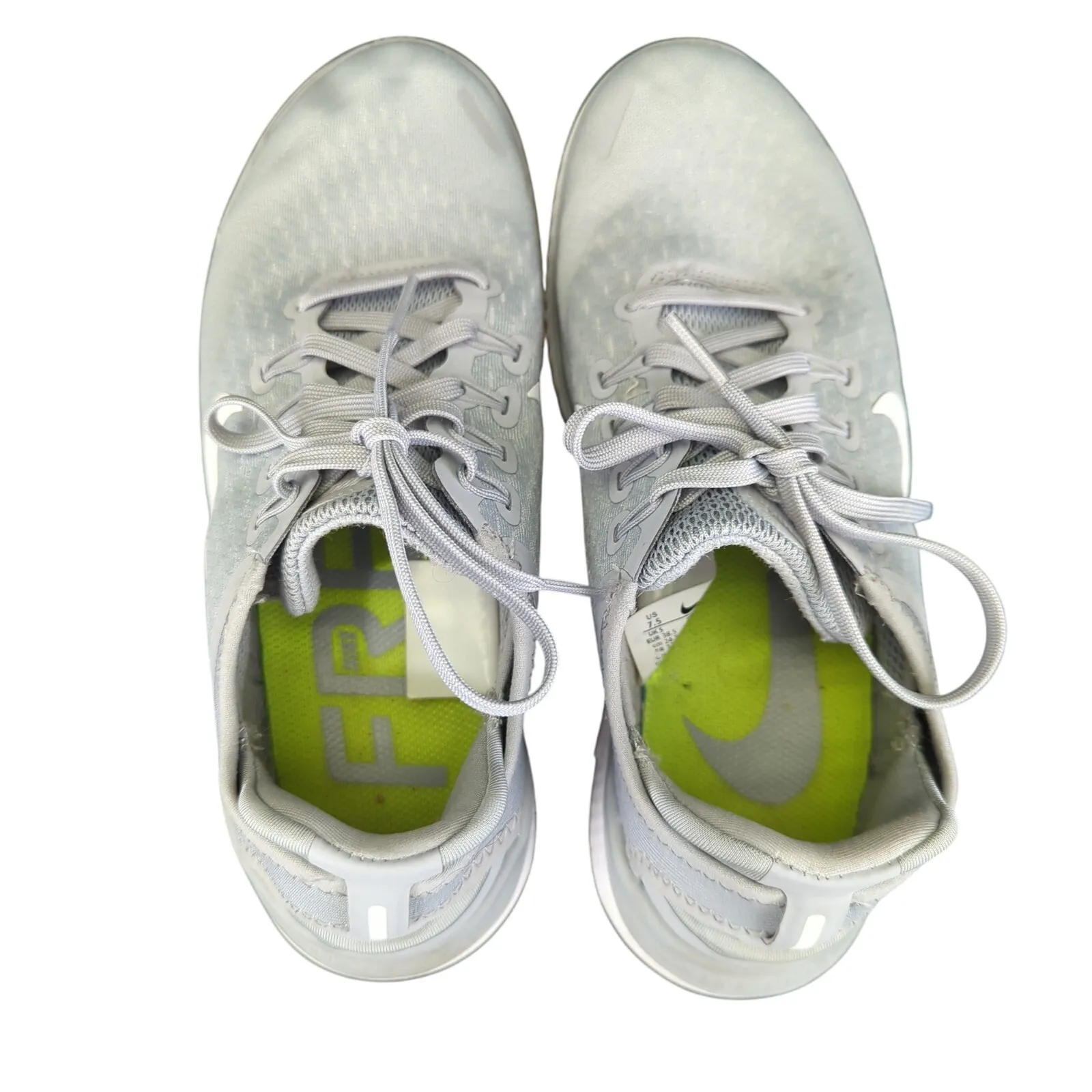 Nike Free Run‎ 2018 Running Shoes 942837 Gray Sneakers Women's Size 7.5 - Image 6