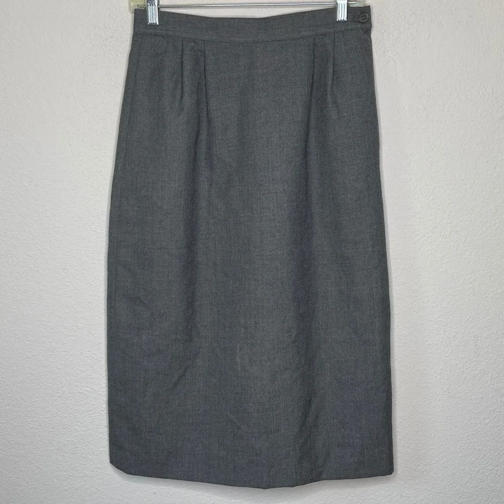 Vintage‎ Skirt Gray Size undefined - Image 6