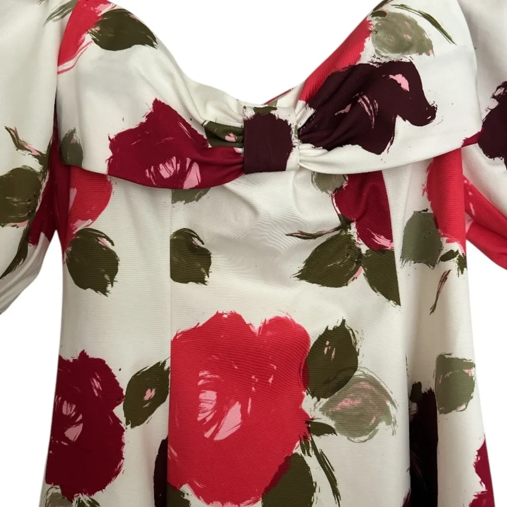 Kate Spade Just Rosy Beau Midi Dress - Image 6