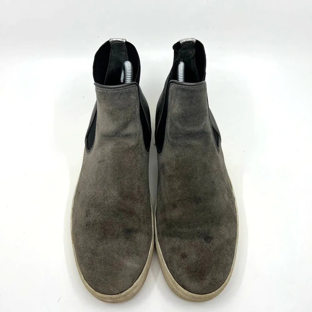 Sam Edelman Suede Grey Chelsea Boots Women's 9 US - Image 5