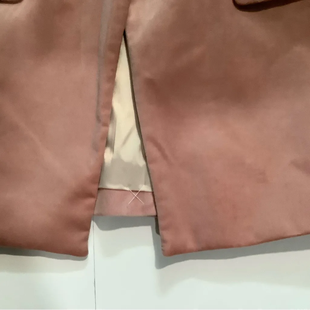 JCrew Light Pink Velvet Blazer Size undefined - Image 6