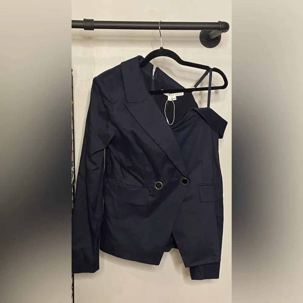 Veronica Beard  Mazur Jacket in Navy - Image 5