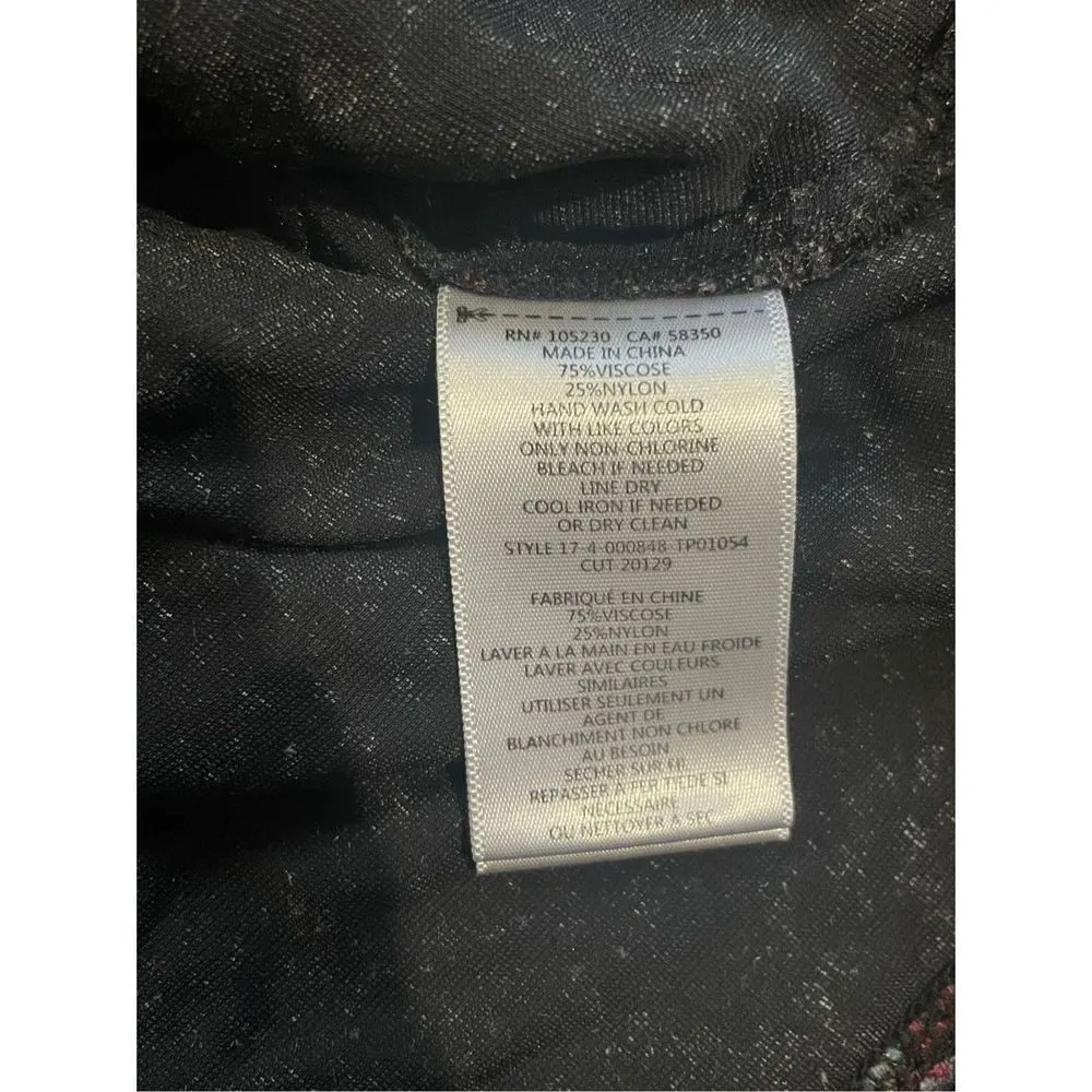 Current/Elliott The Janie Top in Floral Velvet sz 0 - Image 12