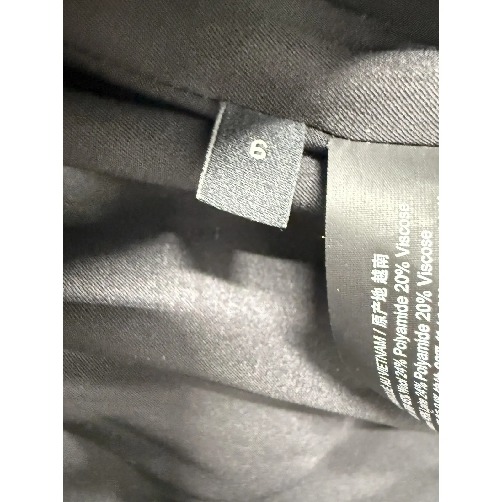 Theory Blazer Womens 6 Gray Herringbone Wool Blend Button Front Abbot Lined - Image 7