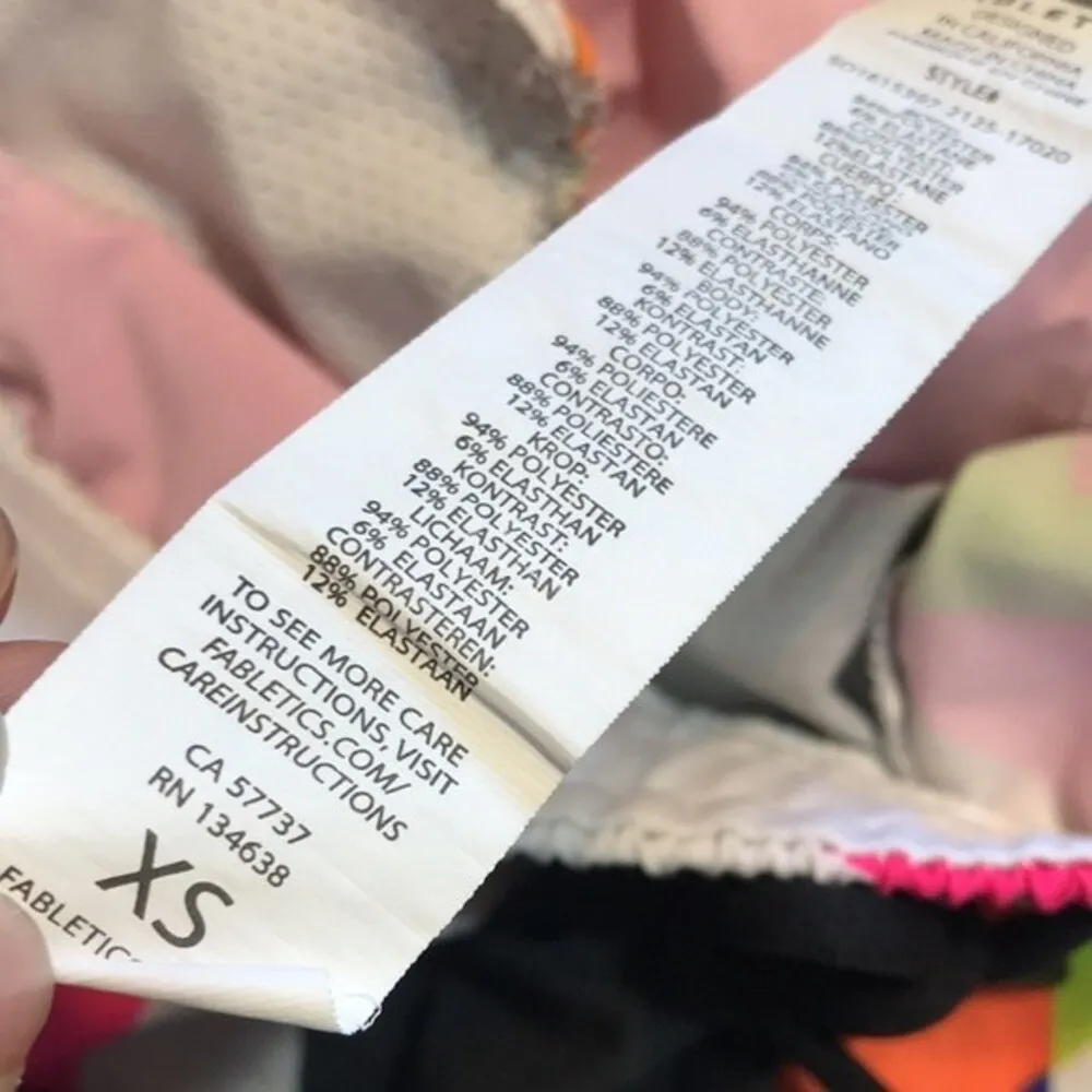 Fabletics ladies athletic performance gym working out running shorts size XS - Image 9