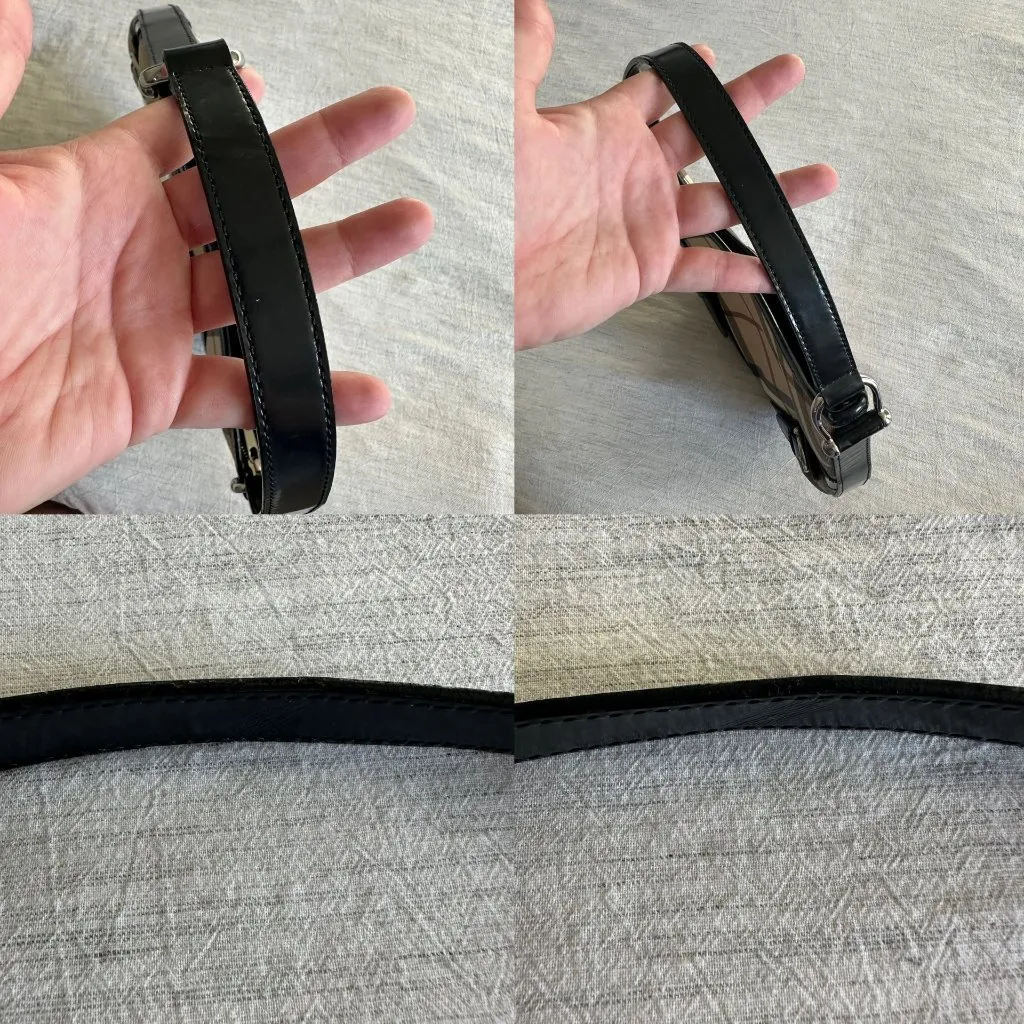 Burberry Nova Check Larkin Canvas Hobo Buckle Shoulder Bag - Image 12