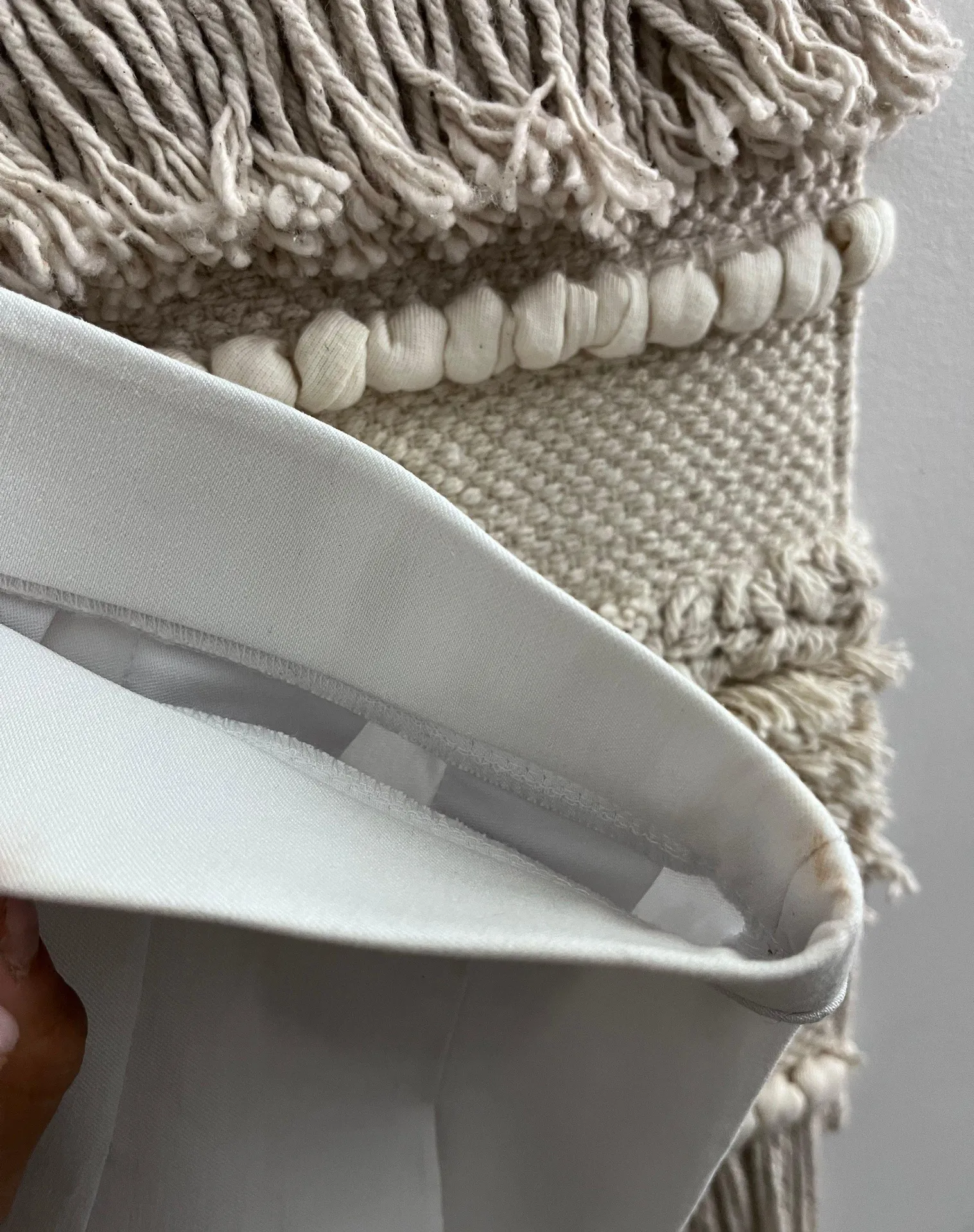 White Pleated Skirt - Image 3